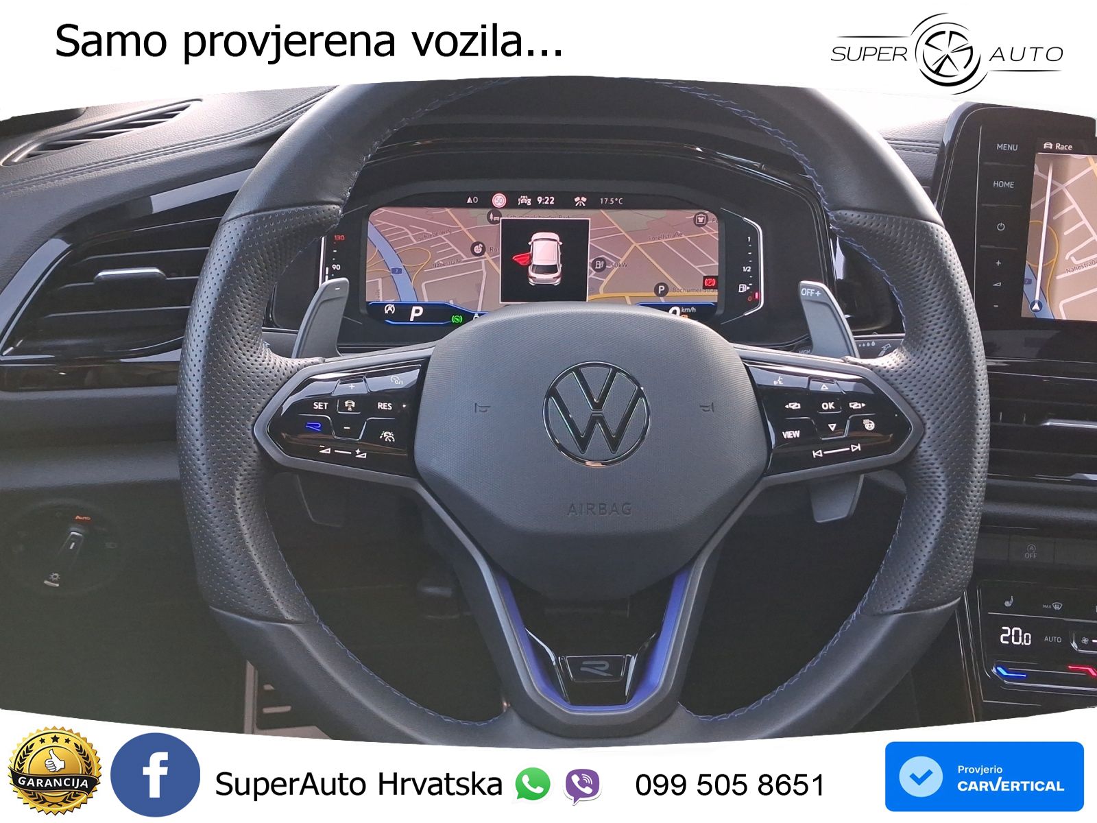 Volkswagen T-Roc R 2.0 TSI (300 KS) OPF 4M DSG LED+GR SJED+ACC