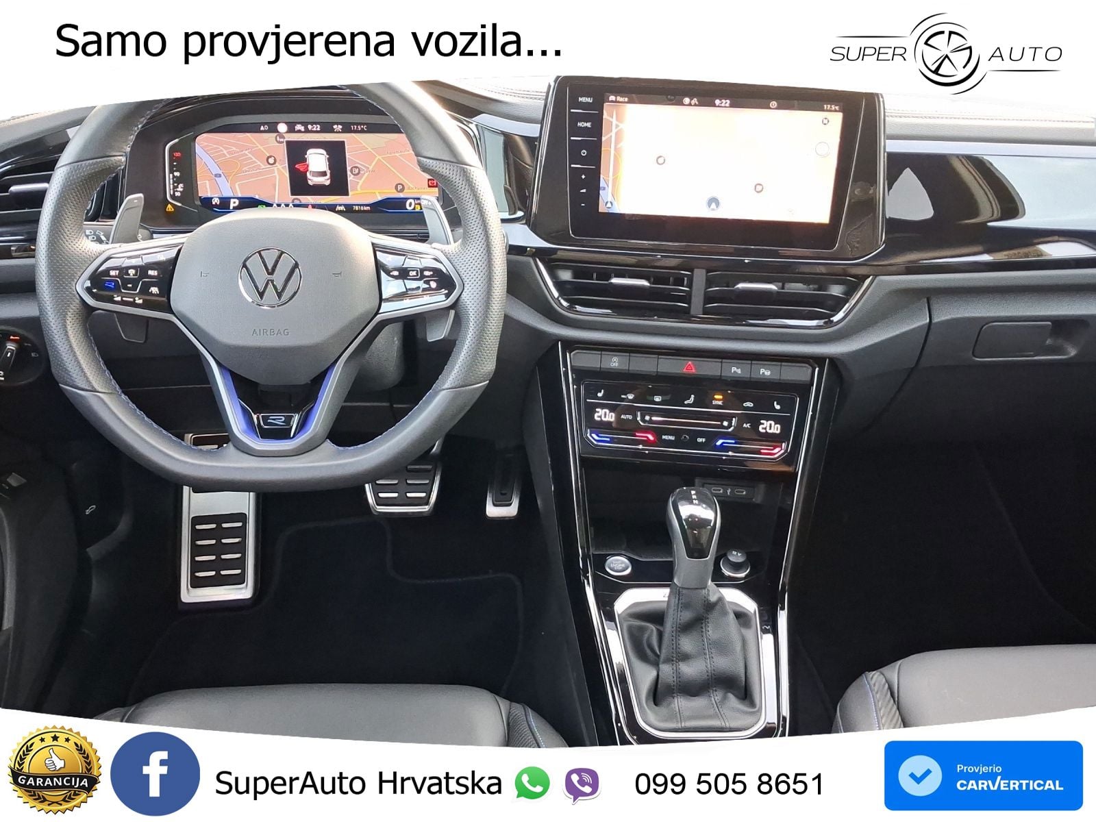 Volkswagen T-Roc R 2.0 TSI (300 KS) OPF 4M DSG LED+GR SJED+ACC
