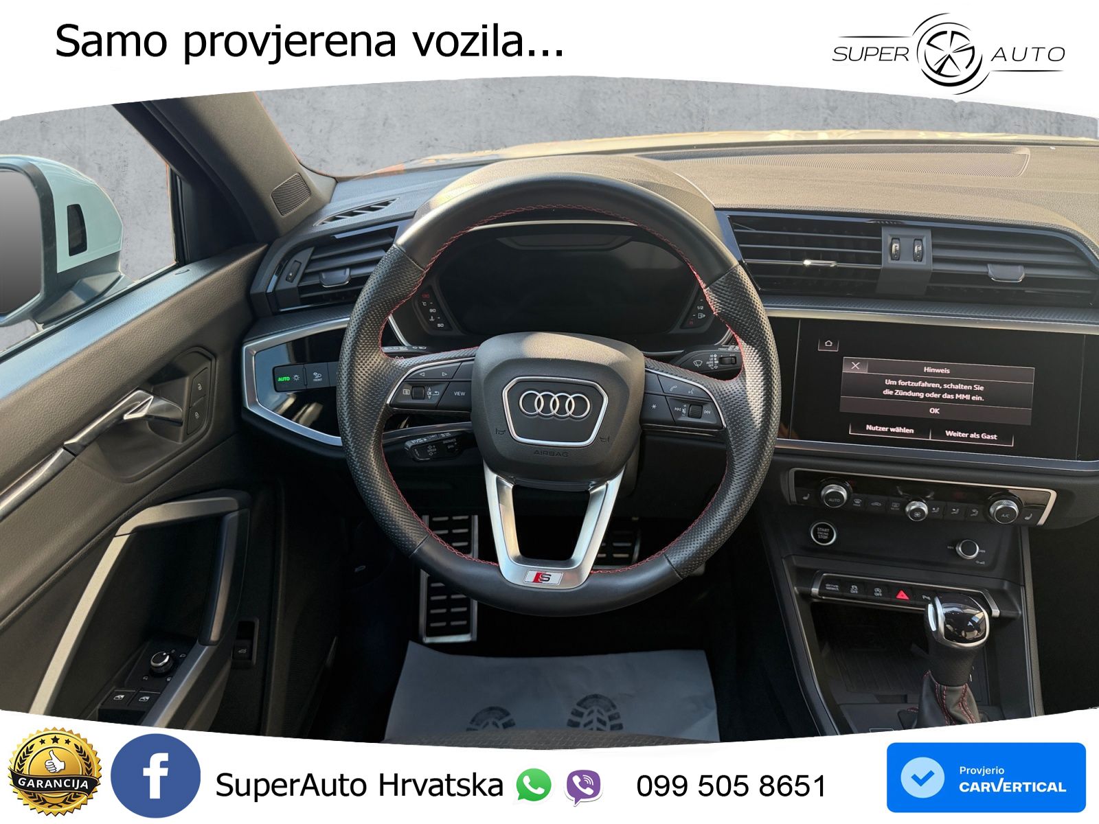 Audi Q3 Sportback 35 TDI (150 KS) S tronic S line LED+GR SJED+ACC