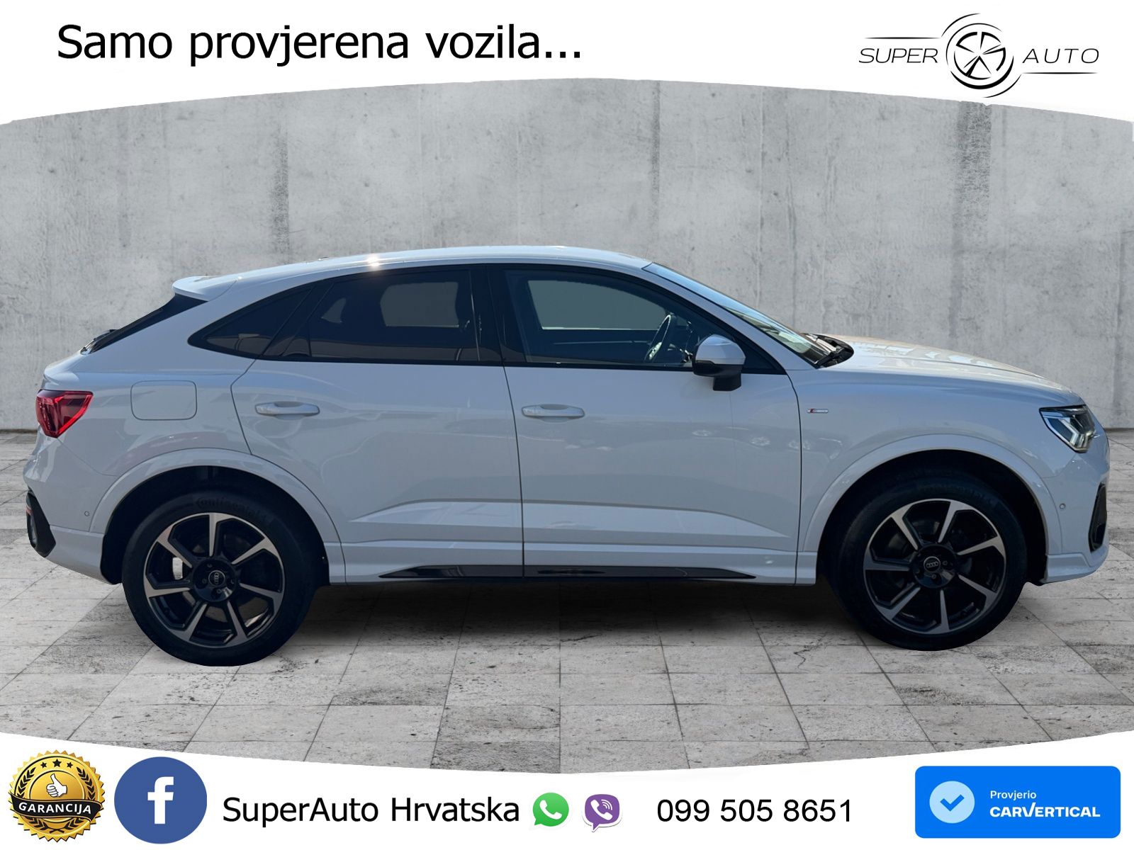 Audi Q3 Sportback 35 TDI (150 KS) S tronic S line LED+GR SJED+ACC