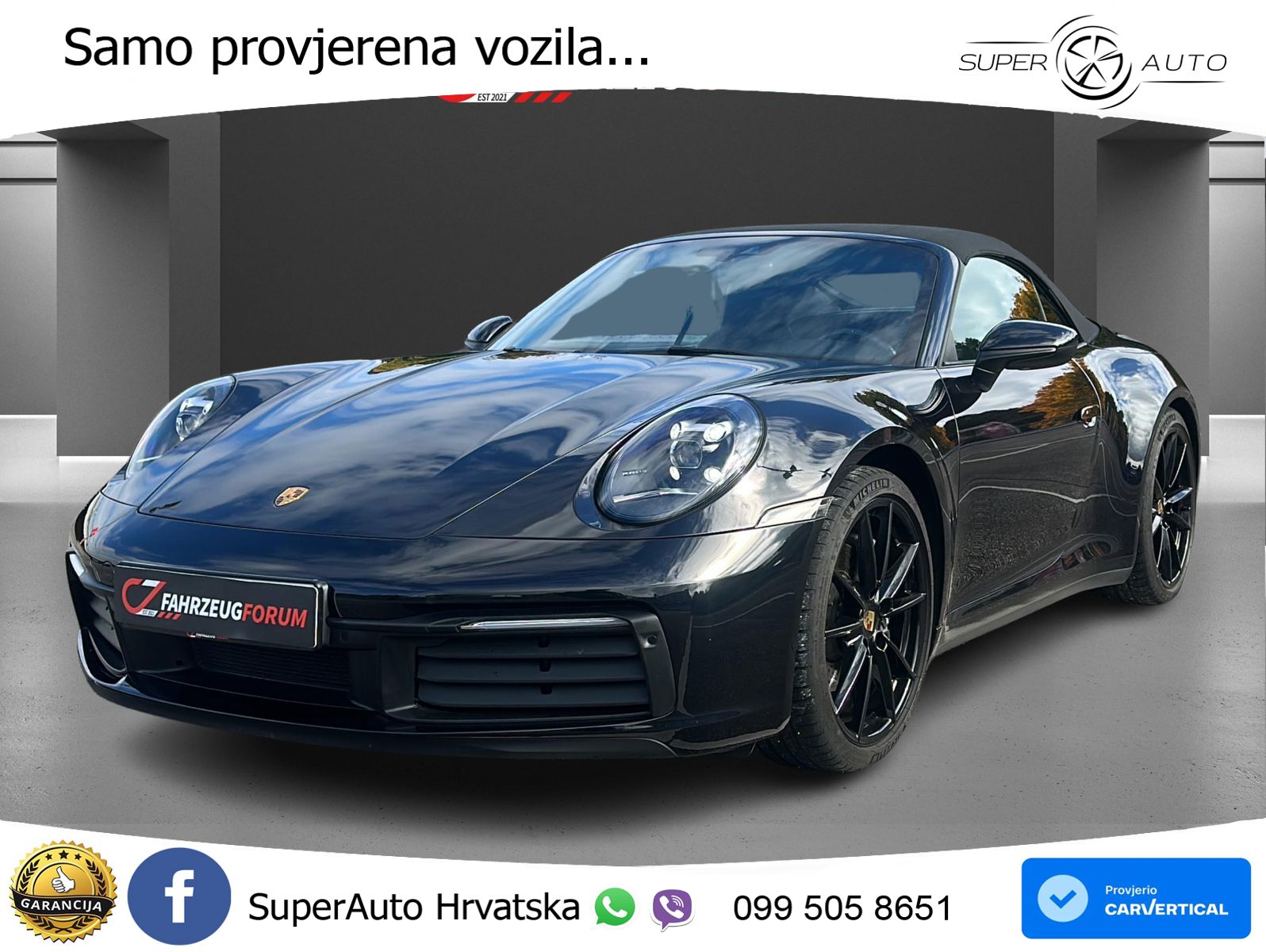 Porsche 911 Carrera Cabriolet 3.0 (385 KS) PDK