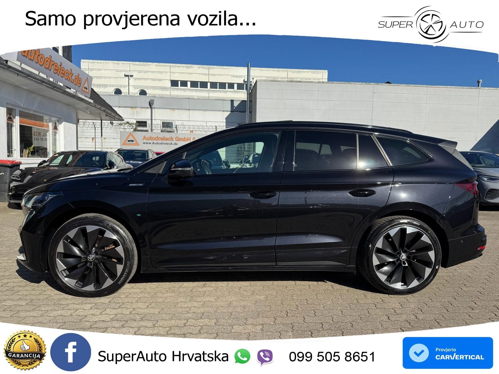 Škoda Enyaq iV 80 82 kWh (204 KS) SportLine LED+GR SJED+ACC
