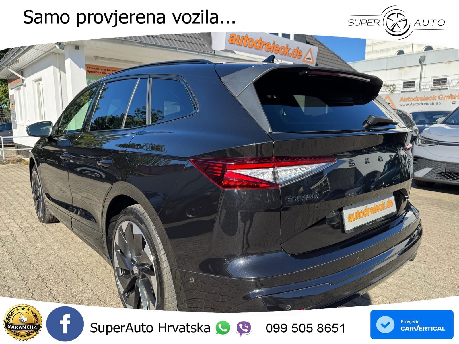 Škoda Enyaq iV 80 82 kWh (204 KS) SportLine LED+GR SJED+ACC