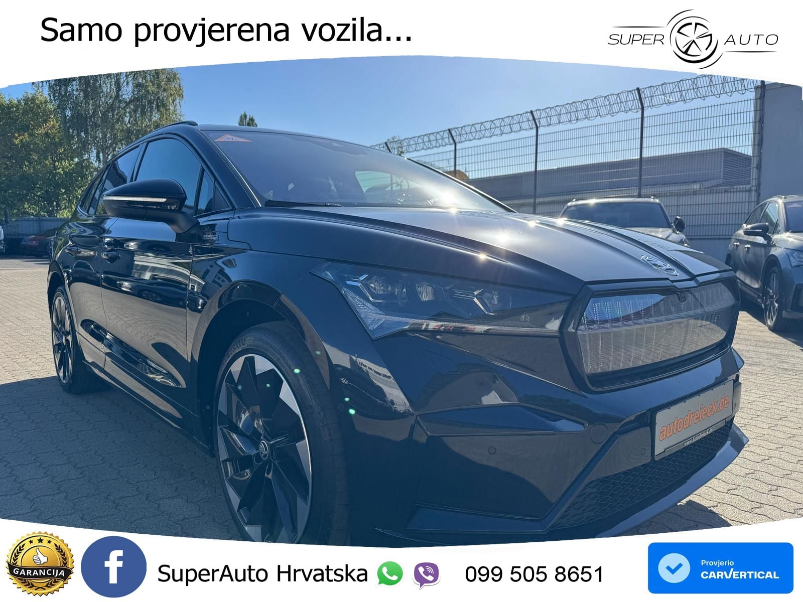 Škoda Enyaq iV 80 82 kWh (204 KS) SportLine LED+GR SJED+ACC