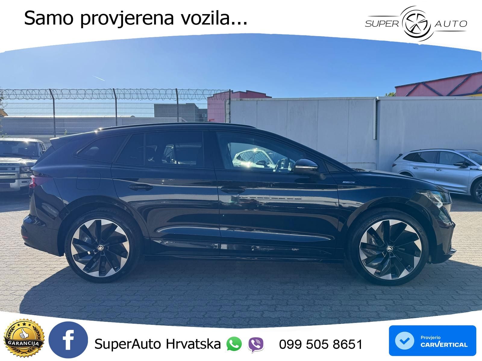 Škoda Enyaq iV 80 82 kWh (204 KS) SportLine LED+GR SJED+ACC
