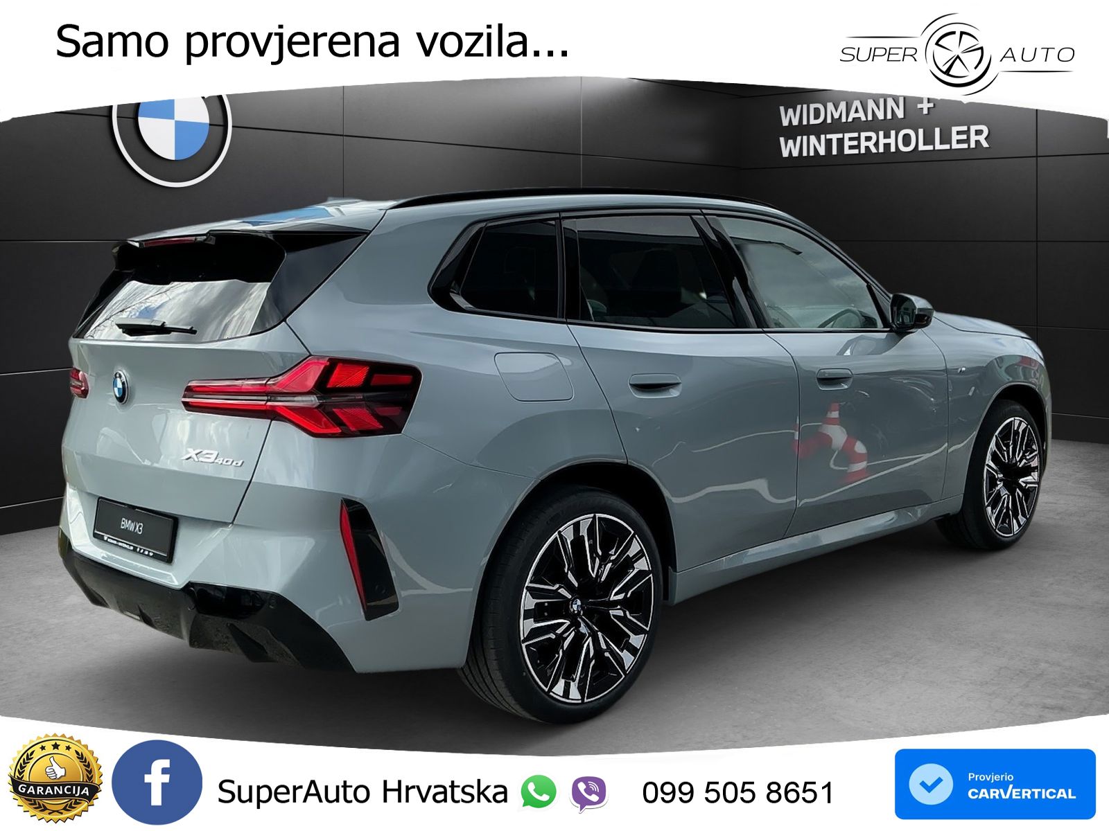 BMW X3 40d xDrive Steptronic LED+GR SJED+ACC