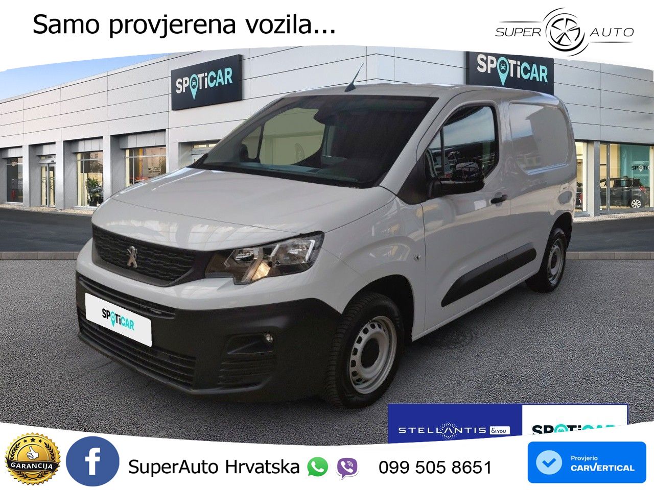 Peugeot Partner Premium L1 *1.Hand*BT* 102 KS