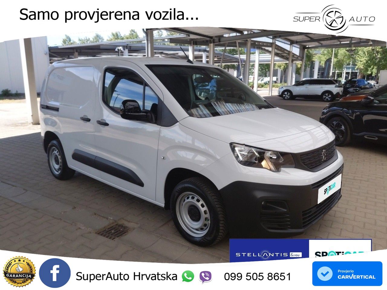Peugeot Partner Premium L1 *1.Hand*BT* 102 KS