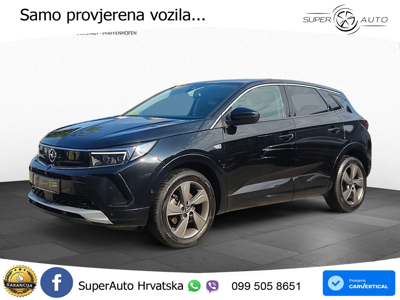 Opel Grandland 1.2i Turbo (130 KS) Automatic Elegance LED+GR SJED+ACC