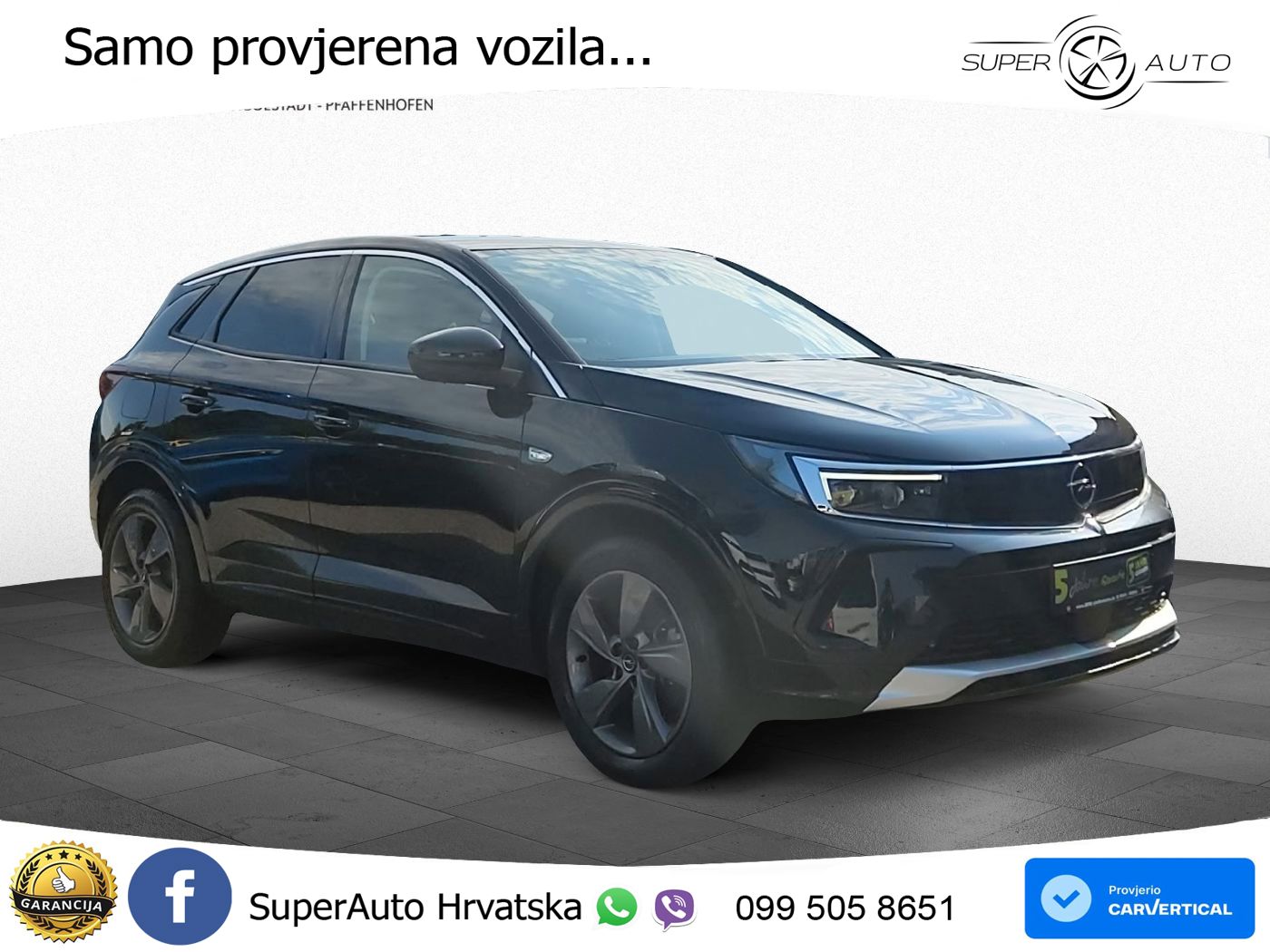 Opel Grandland 1.2i Turbo (130 KS) Automatic Elegance LED+GR SJED+ACC