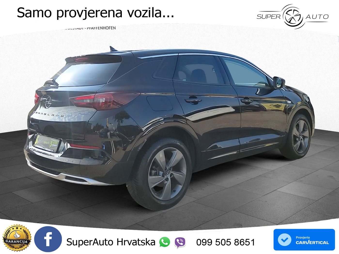 Opel Grandland 1.2i Turbo (130 KS) Automatic Elegance LED+GR SJED+ACC