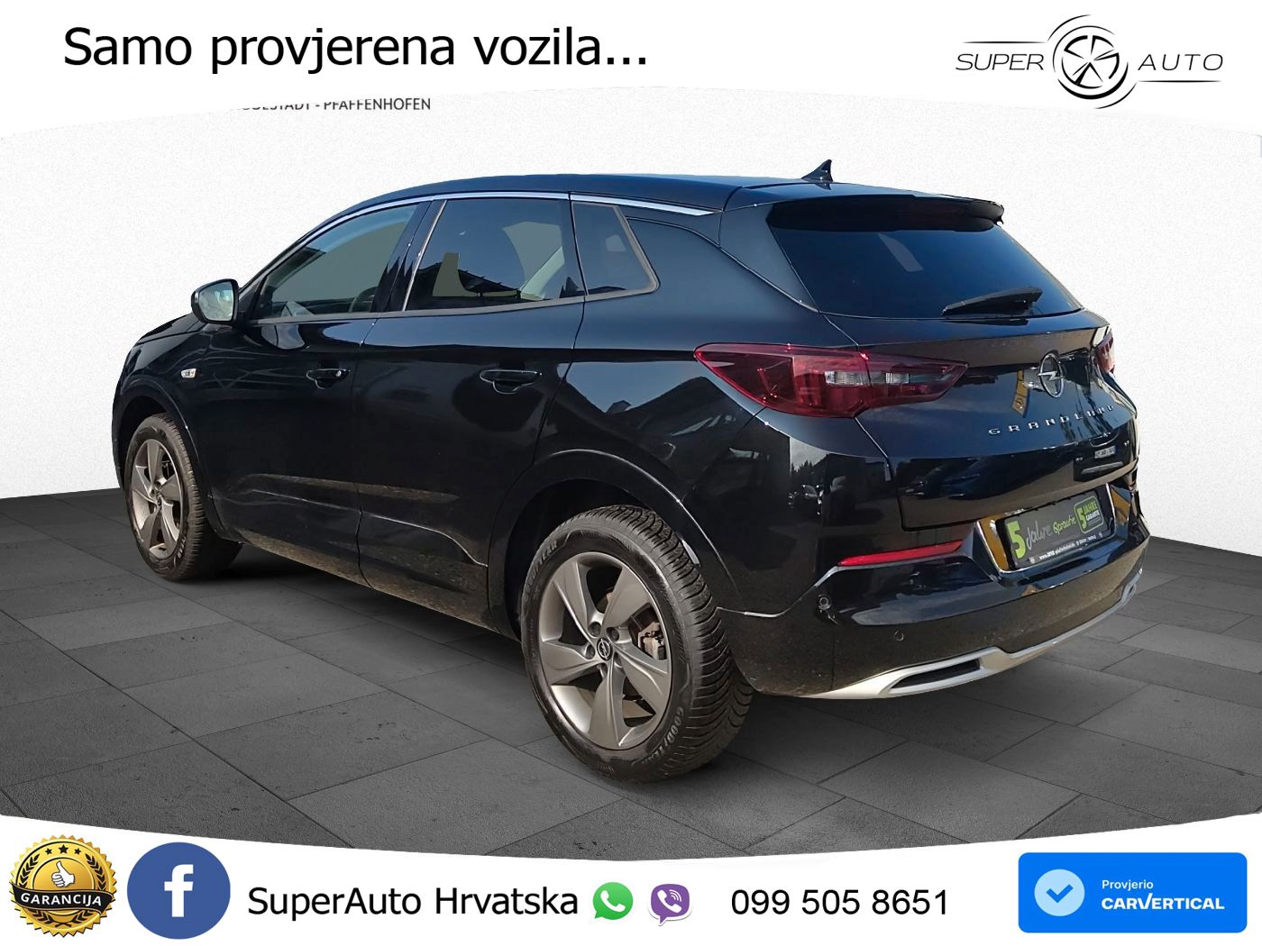 Opel Grandland 1.2i Turbo (130 KS) Automatic Elegance LED+GR SJED+ACC