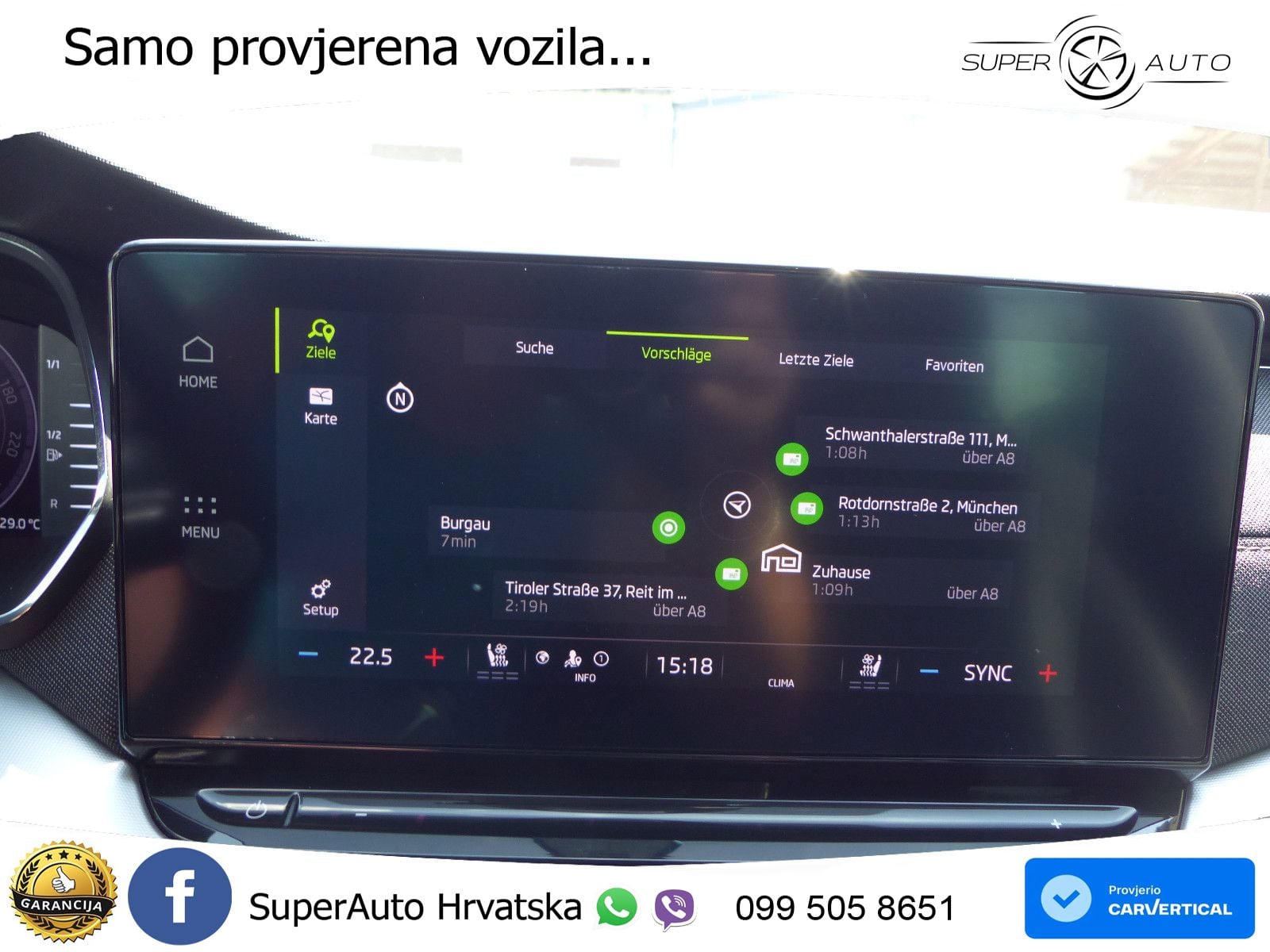 Škoda Octavia Combi 2.0 TDI (150 KS) DSG LED+GR SJED+ACC