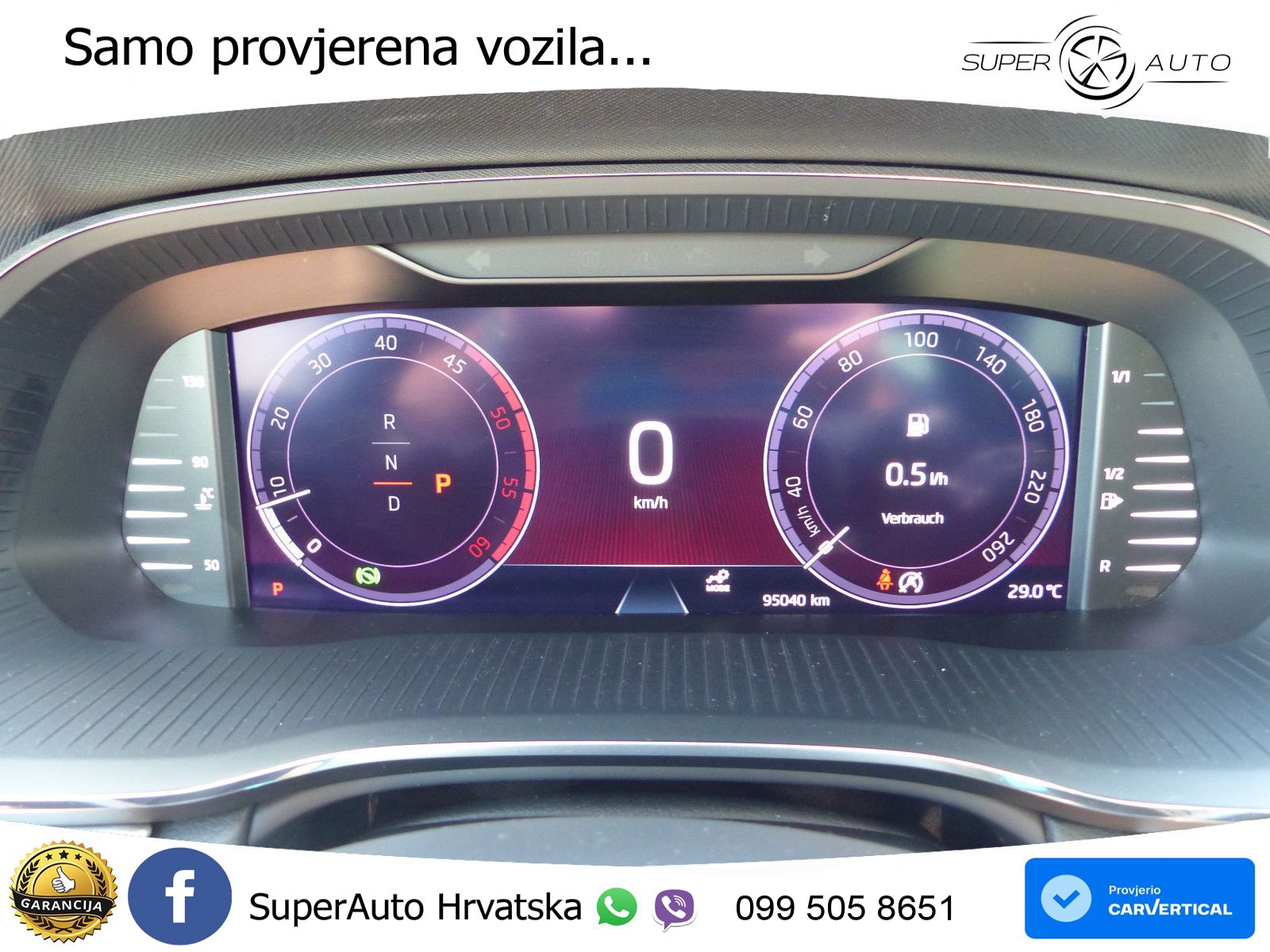 Škoda Octavia Combi 2.0 TDI (150 KS) DSG LED+GR SJED+ACC