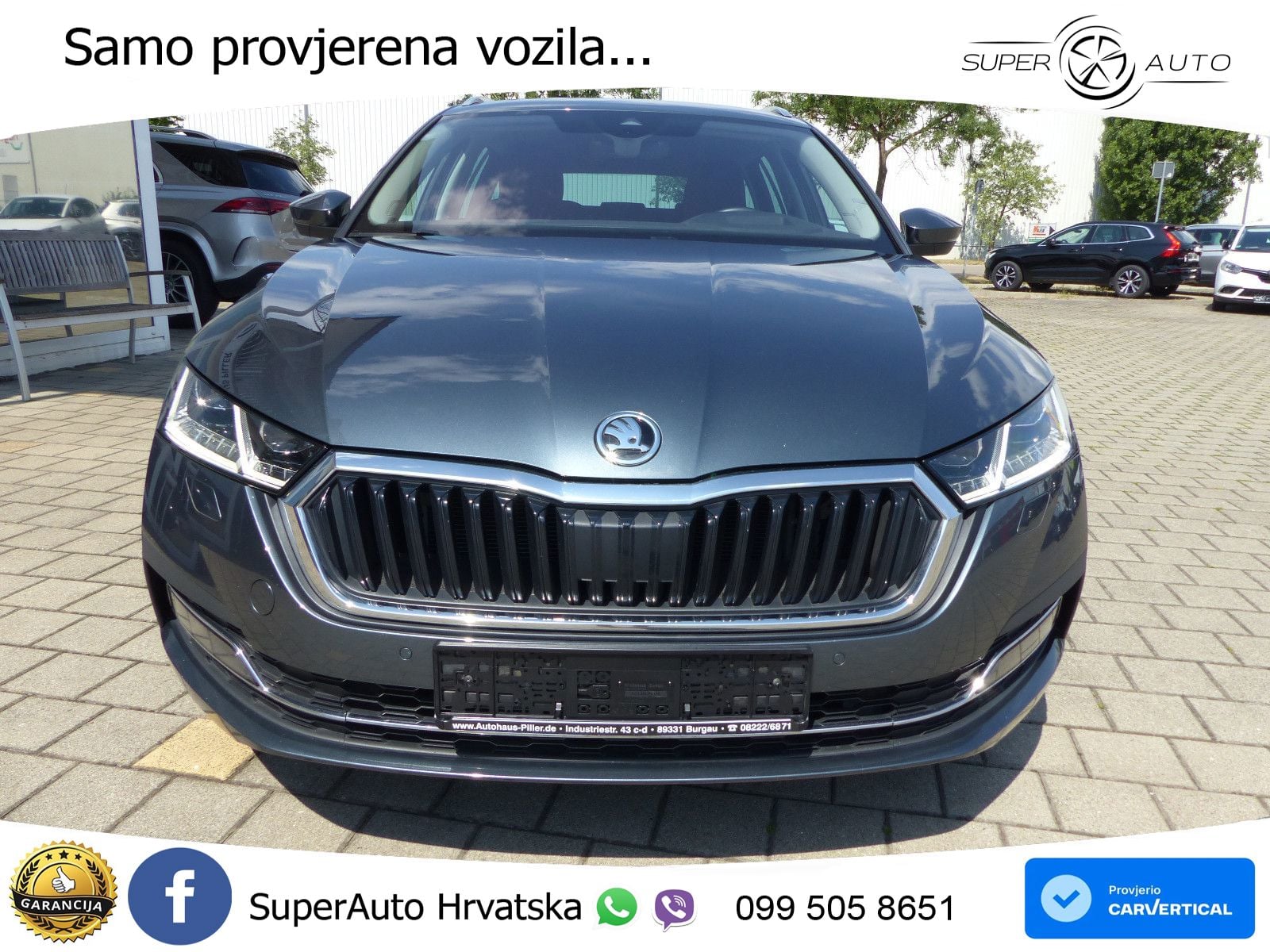 Škoda Octavia Combi 2.0 TDI (150 KS) DSG LED+GR SJED+ACC