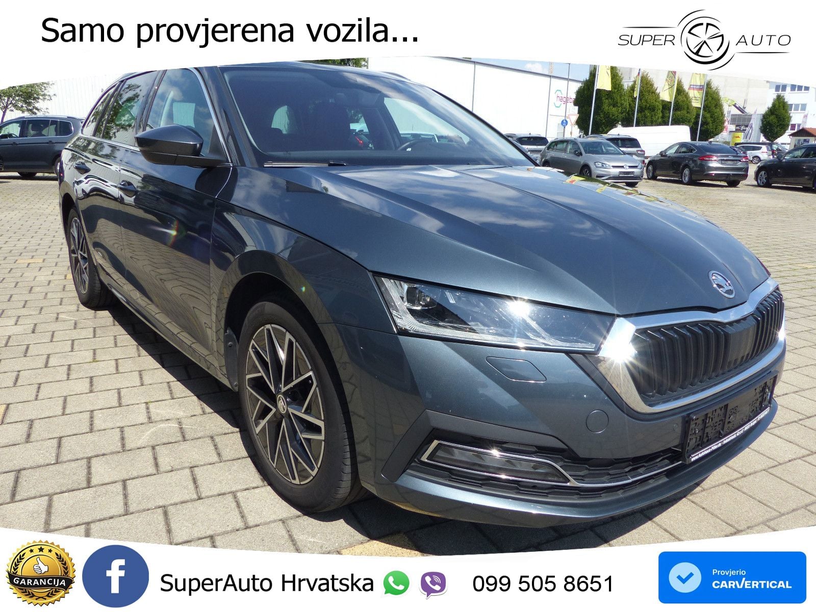 Škoda Octavia Combi 2.0 TDI (150 KS) DSG LED+GR SJED+ACC