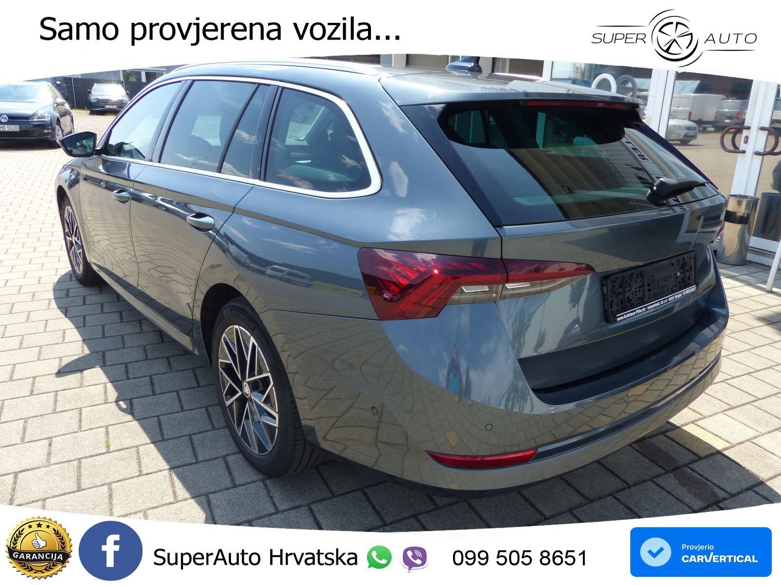 Škoda Octavia Combi 2.0 TDI (150 KS) DSG LED+GR SJED+ACC