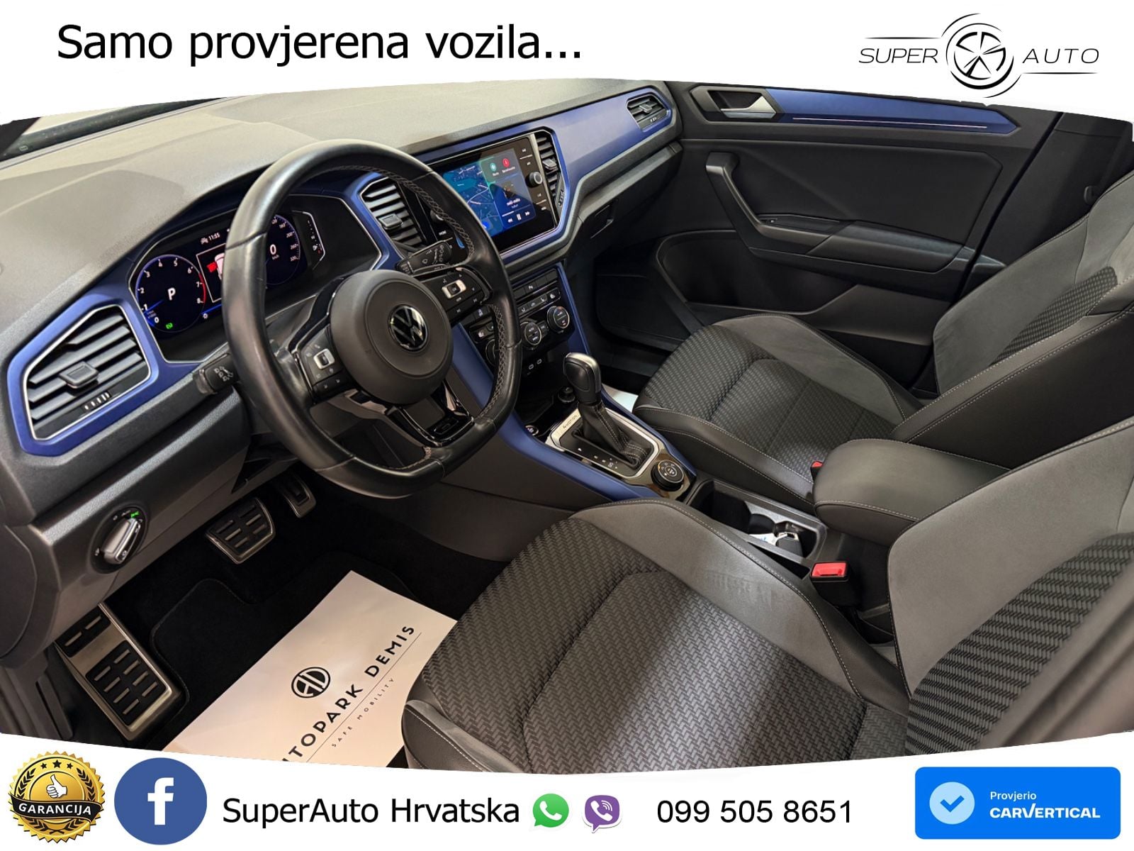 Volkswagen T-Roc R 2.0 TSI (300 KS) OPF 4M DSG LED+GR SJED+ACC