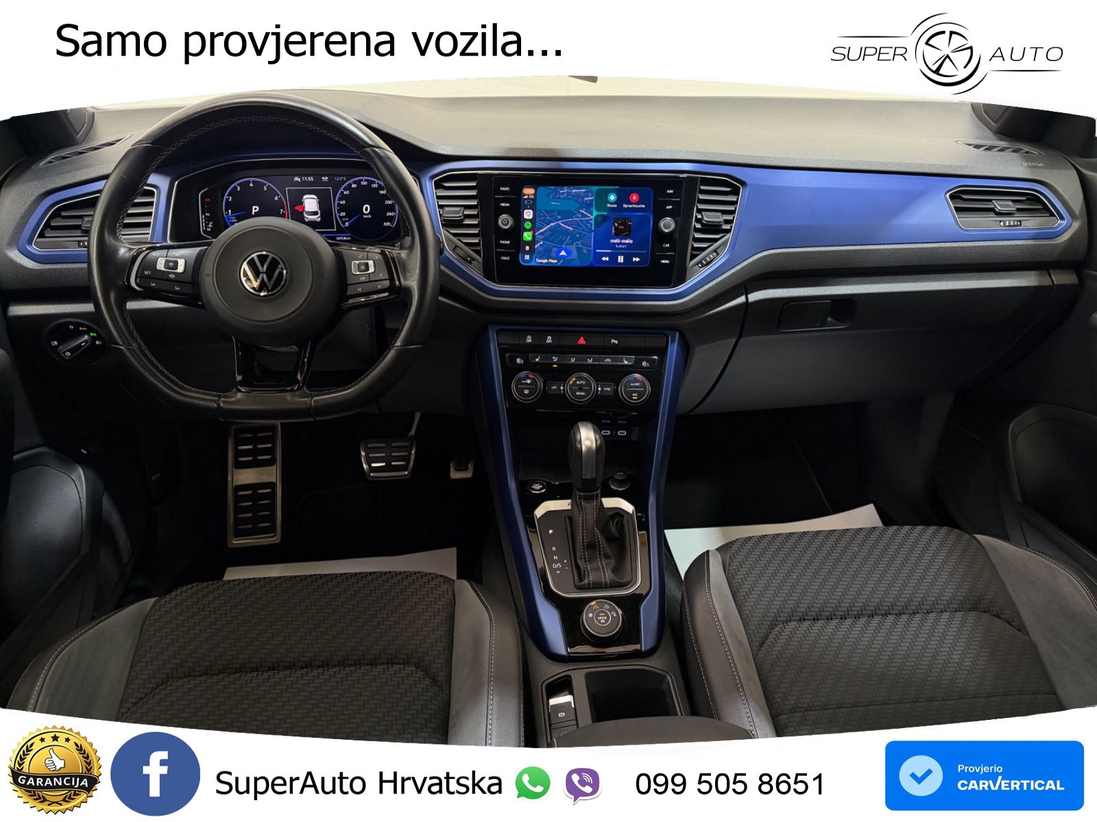 Volkswagen T-Roc R 2.0 TSI (300 KS) OPF 4M DSG LED+GR SJED+ACC