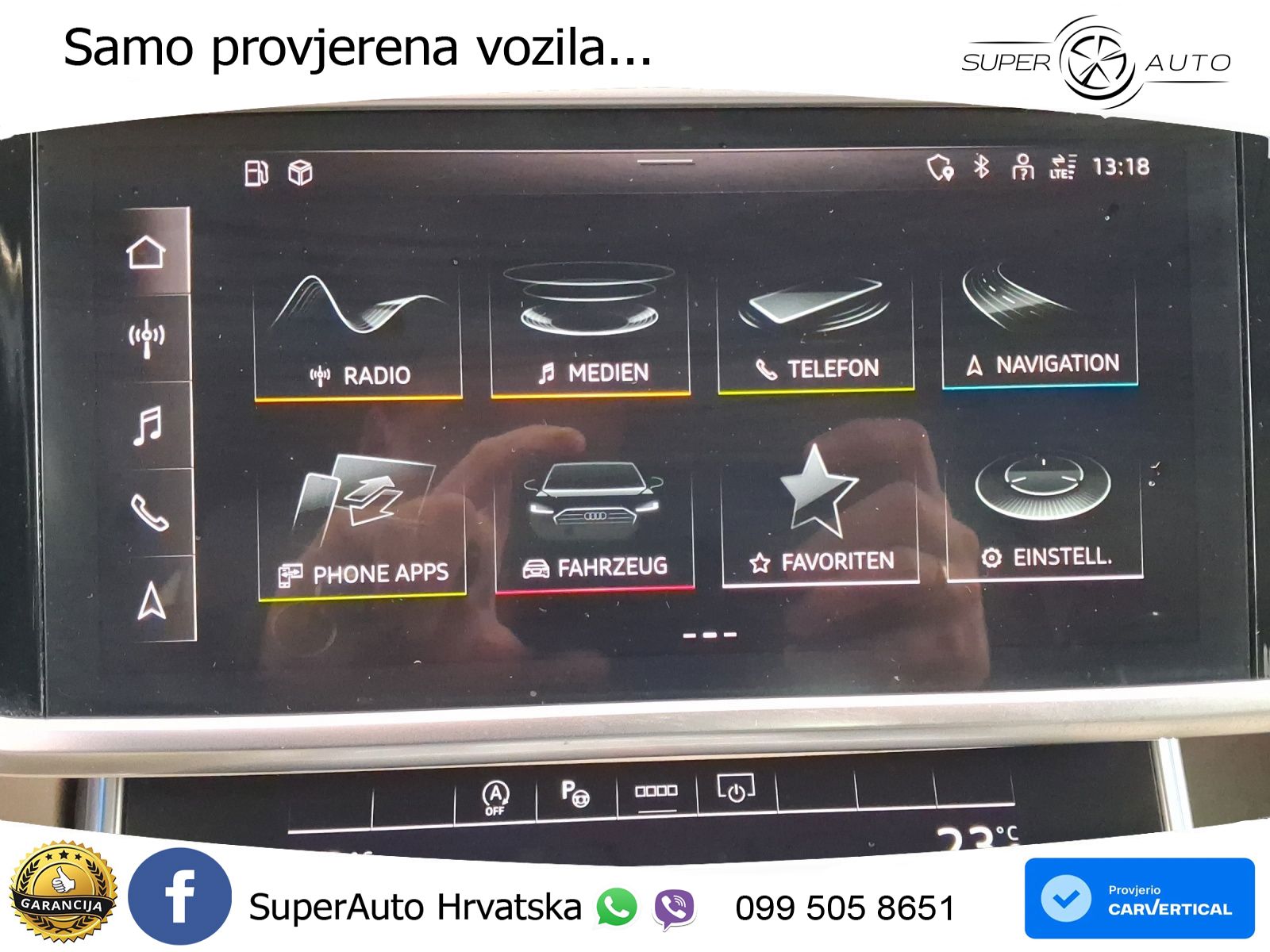 Audi A6 45 TFSI (265 KS) S tronic LED+GR SJED+ACC