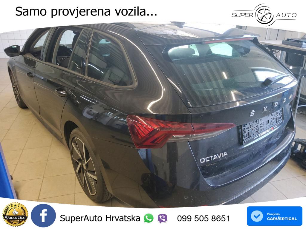 Škoda Octavia Combi 2.0 TDI (150 KS) MATRIX+GR SJED+KAM