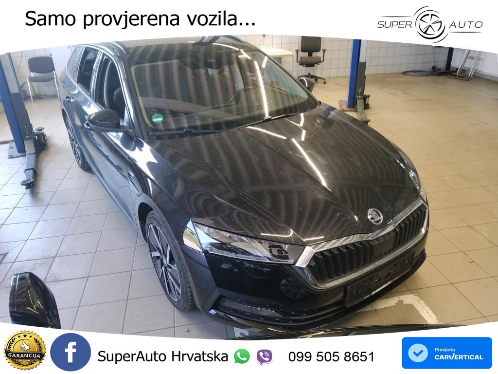 Škoda Octavia Combi 2.0 TDI (150 KS) MATRIX+GR SJED+KAM