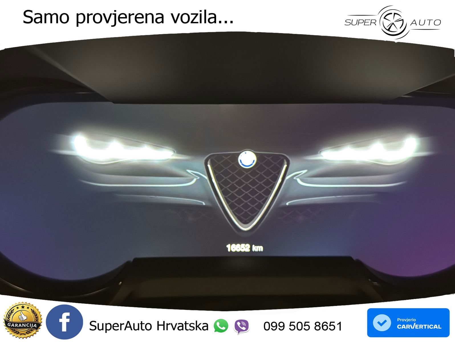 Alfa Romeo Giulia 2.0 Turbo (280 KS) Q4 Automatic LED+GR SJED+ACC