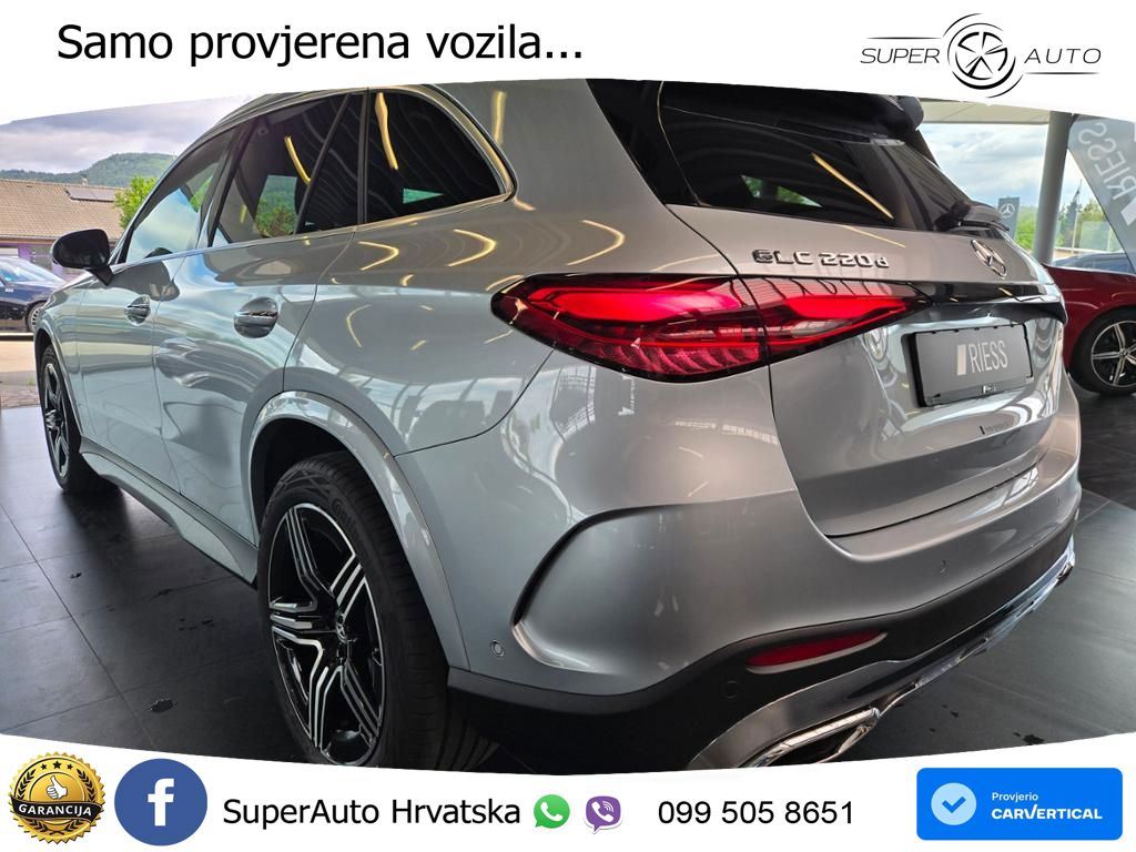 Mercedes GLC 220d (197 KS) 4MATIC 9G-TRONIC AMG LED+GR SJED+ACC