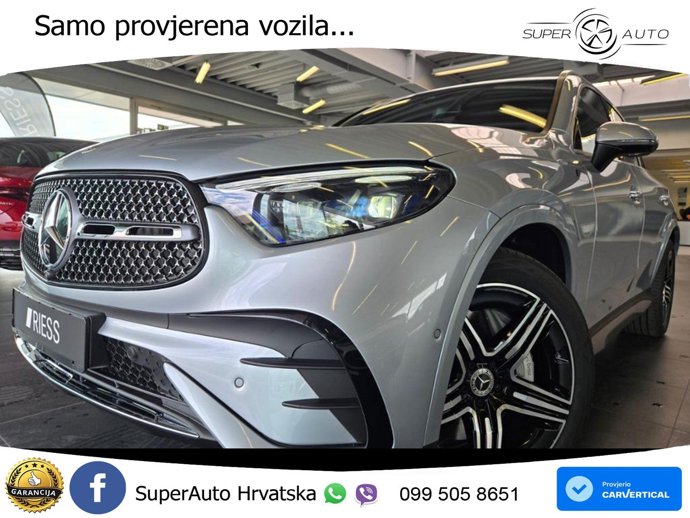 Mercedes GLC 220d (197 KS) 4MATIC 9G-TRONIC AMG LED+GR SJED+ACC