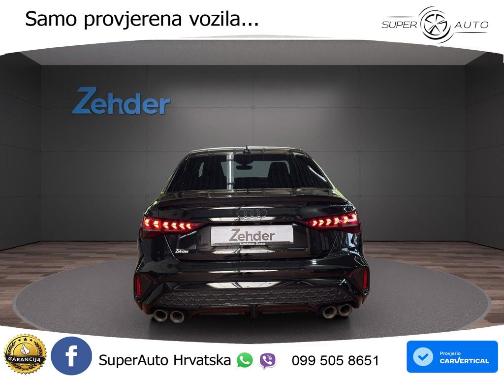 Audi S3 Limuzina 2.0 TFSI (333 KS) quattro S tronic MATRIX+GR SJED+KAM