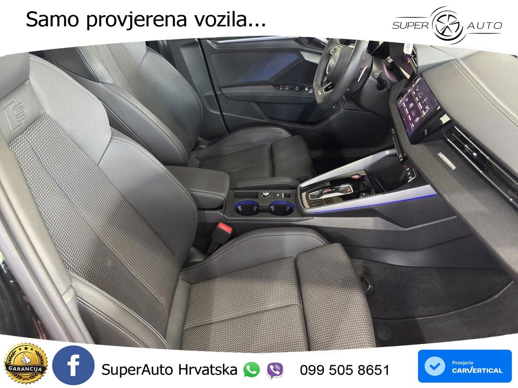 Audi S3 Limuzina 2.0 TFSI (333 KS) quattro S tronic MATRIX+GR SJED+KAM