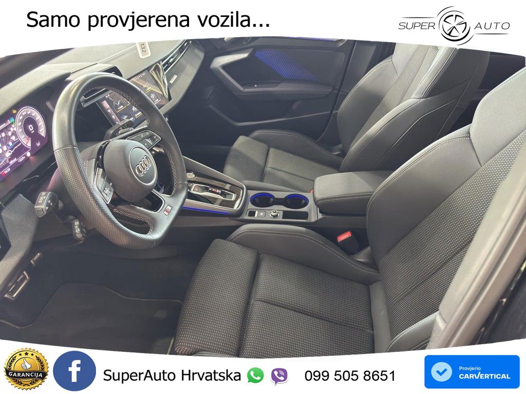 Audi S3 Limuzina 2.0 TFSI (333 KS) quattro S tronic MATRIX+GR SJED+KAM
