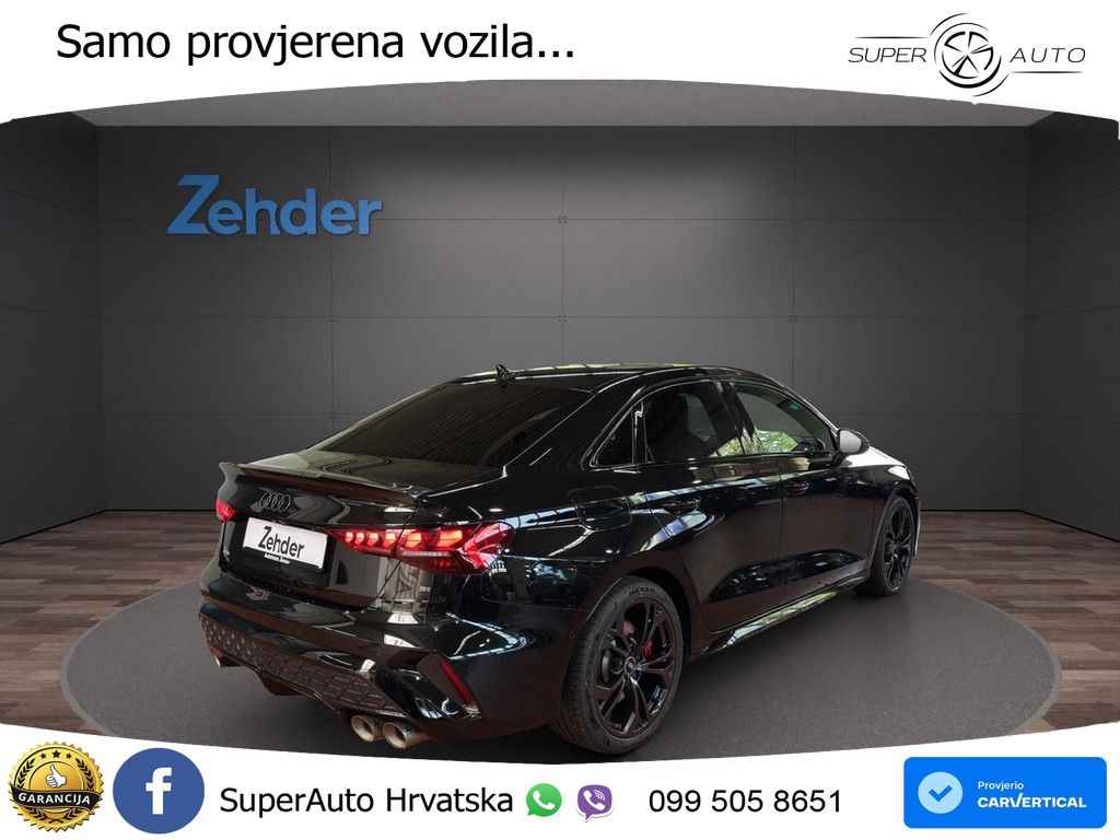 Audi S3 Limuzina 2.0 TFSI (333 KS) quattro S tronic MATRIX+GR SJED+KAM