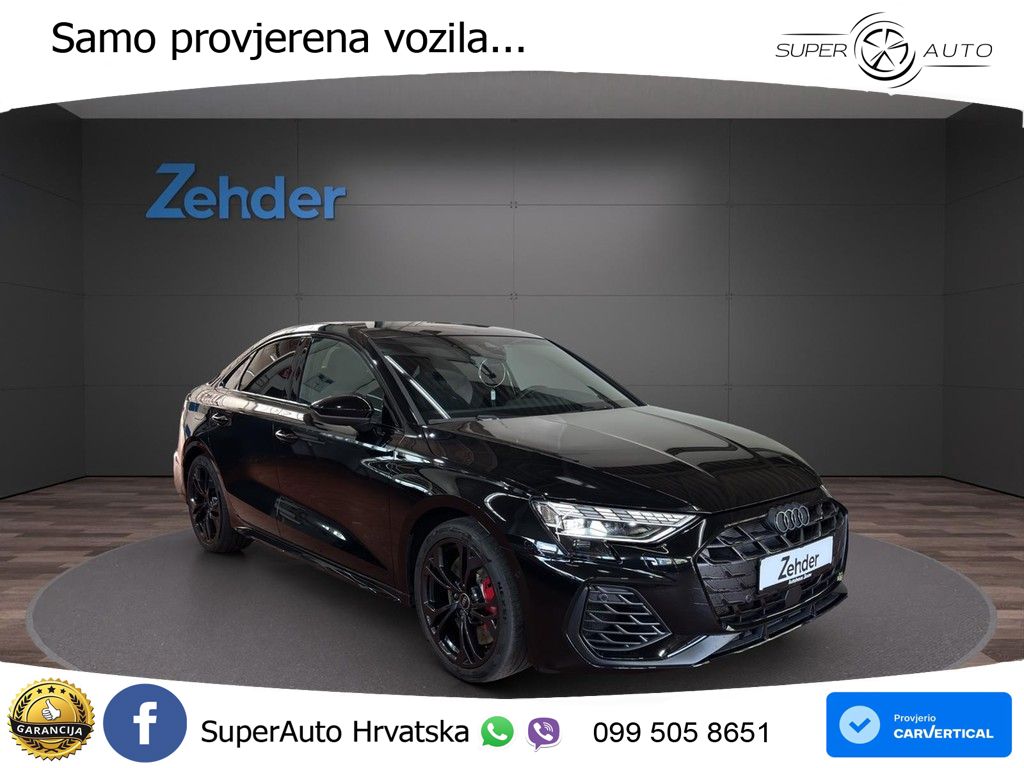 Audi S3 Limuzina 2.0 TFSI (333 KS) quattro S tronic MATRIX+GR SJED+KAM