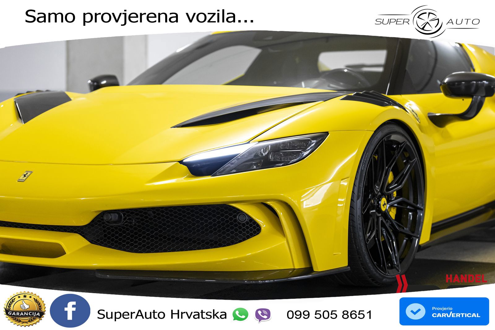 Ferrari 296 GTB 3.0 V6 (830 KS) F1 DCT