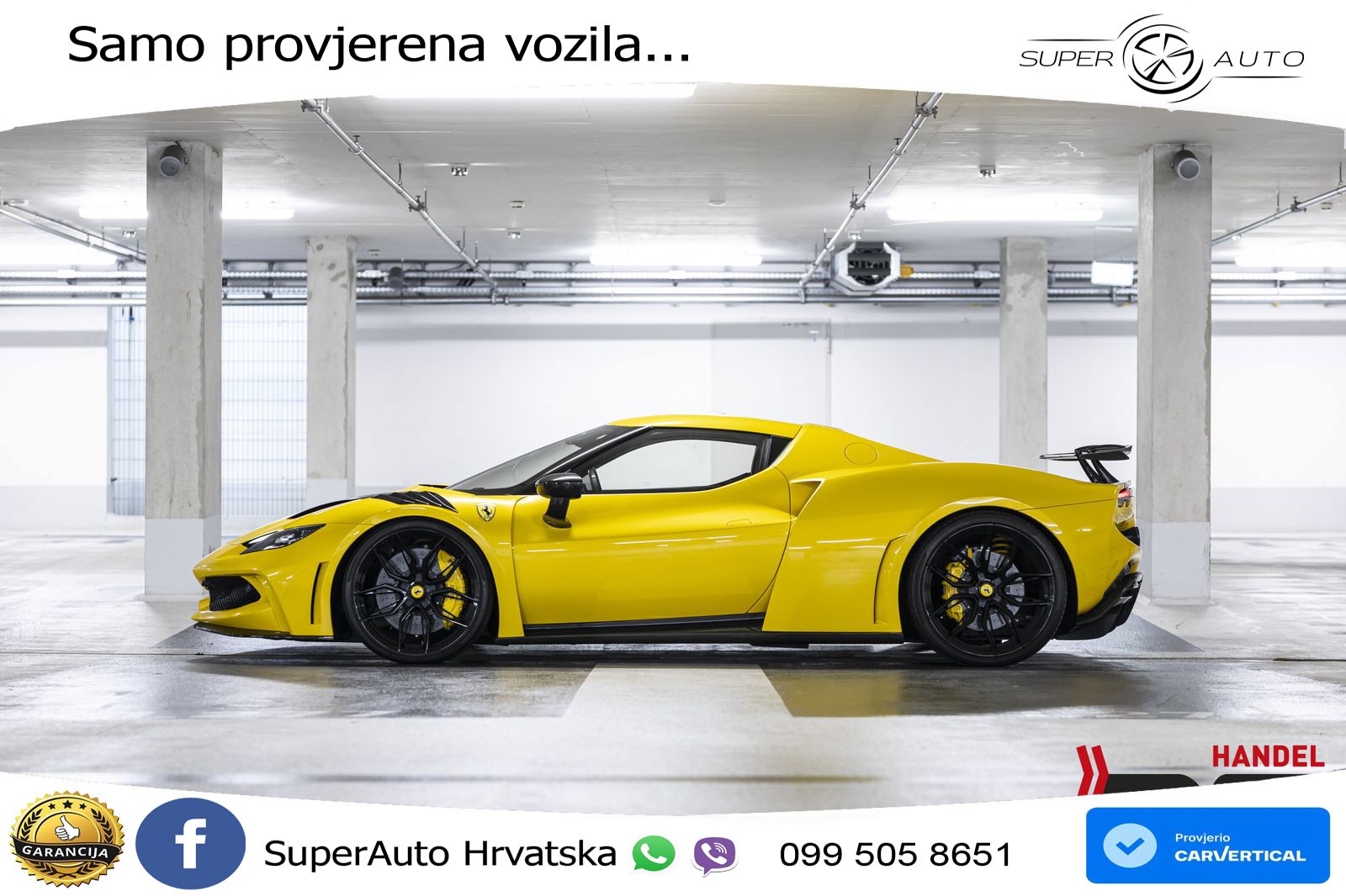 Ferrari 296 GTB 3.0 V6 (830 KS) F1 DCT