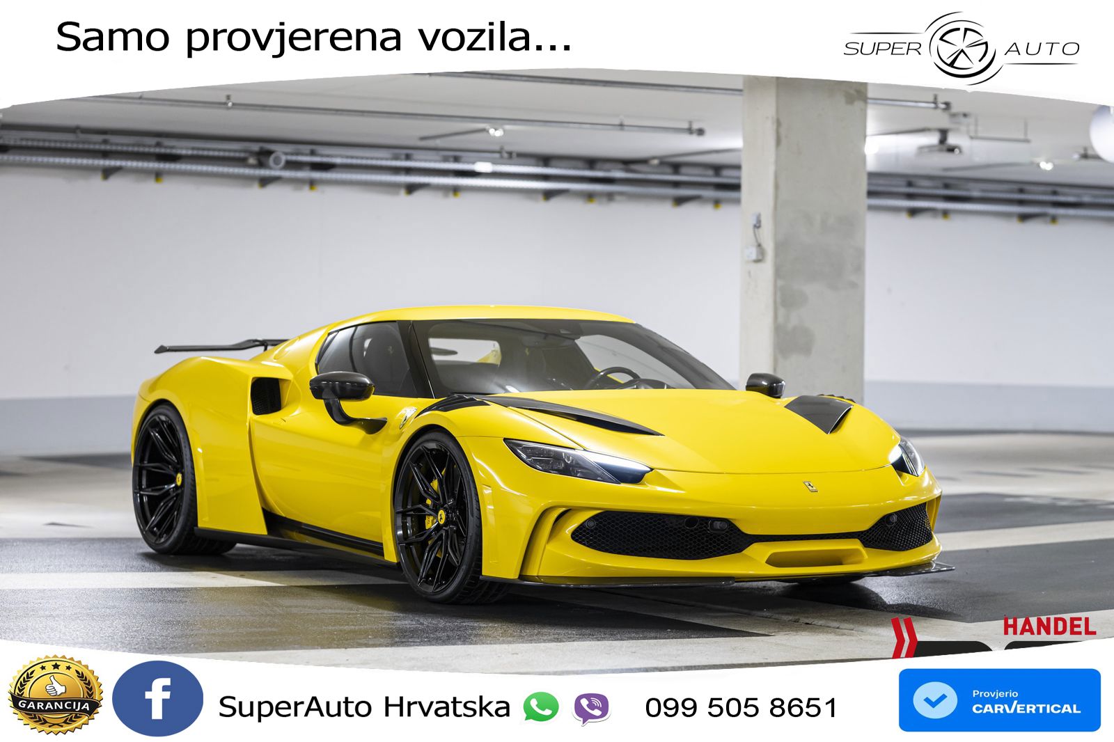 Ferrari 296 GTB 3.0 V6 (830 KS) F1 DCT