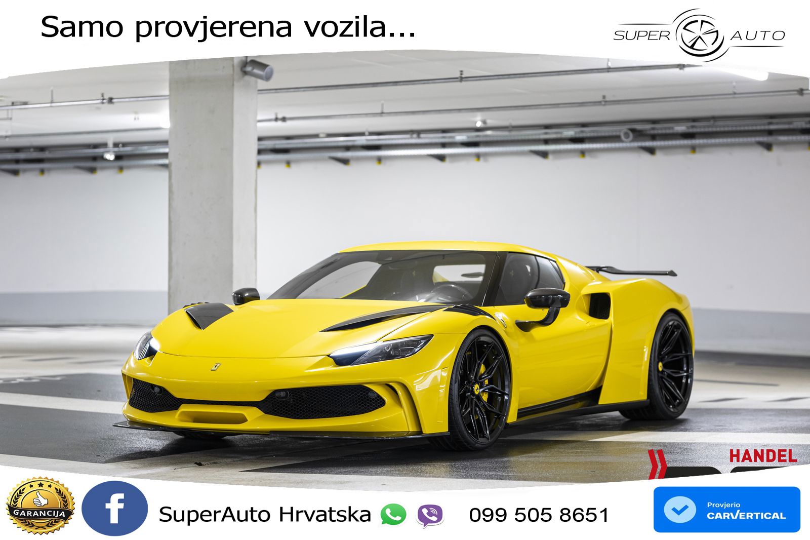Ferrari 296 GTB 3.0 V6 (830 KS) F1 DCT