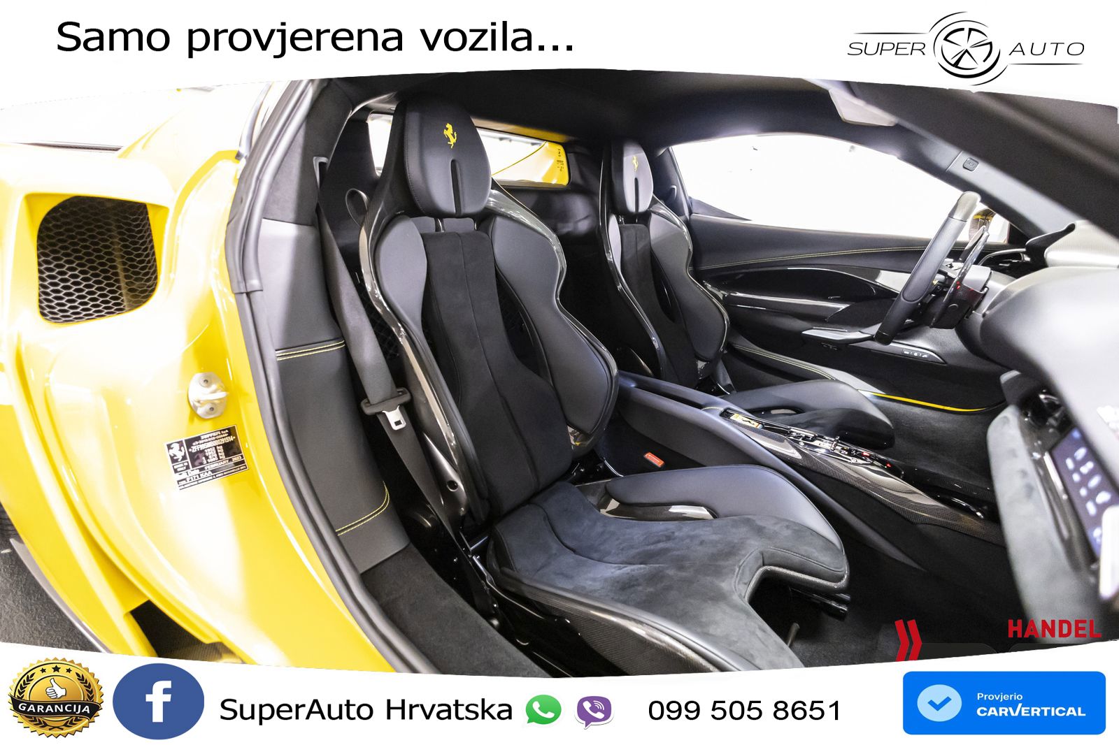 Ferrari 296 GTB 3.0 V6 (830 KS) F1 DCT