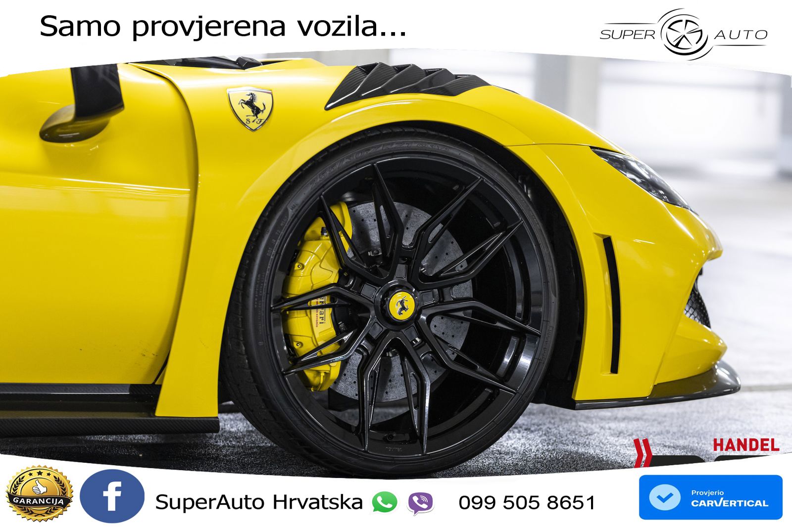 Ferrari 296 GTB 3.0 V6 (830 KS) F1 DCT