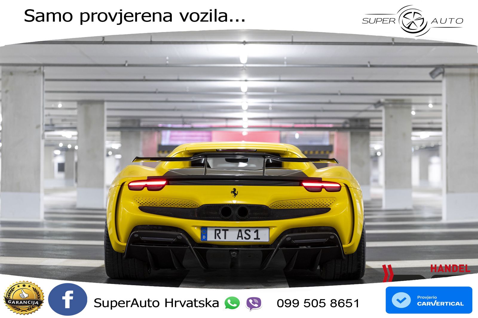 Ferrari 296 GTB 3.0 V6 (830 KS) F1 DCT