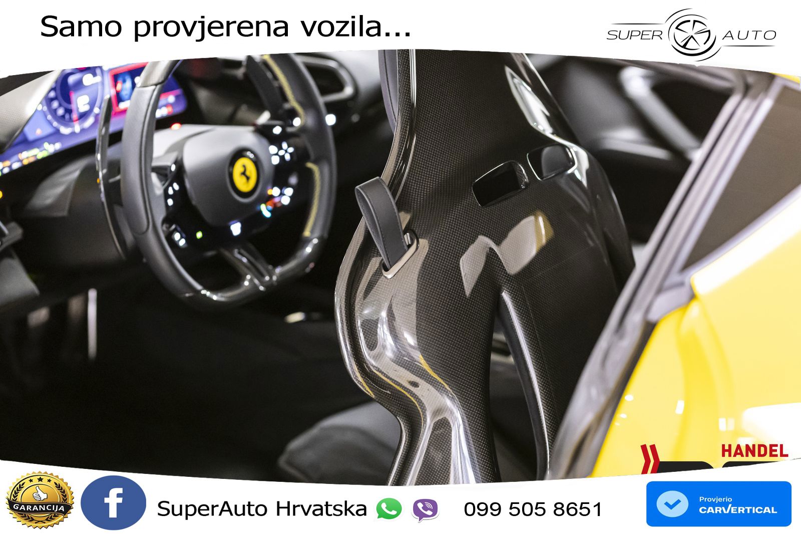 Ferrari 296 GTB 3.0 V6 (830 KS) F1 DCT