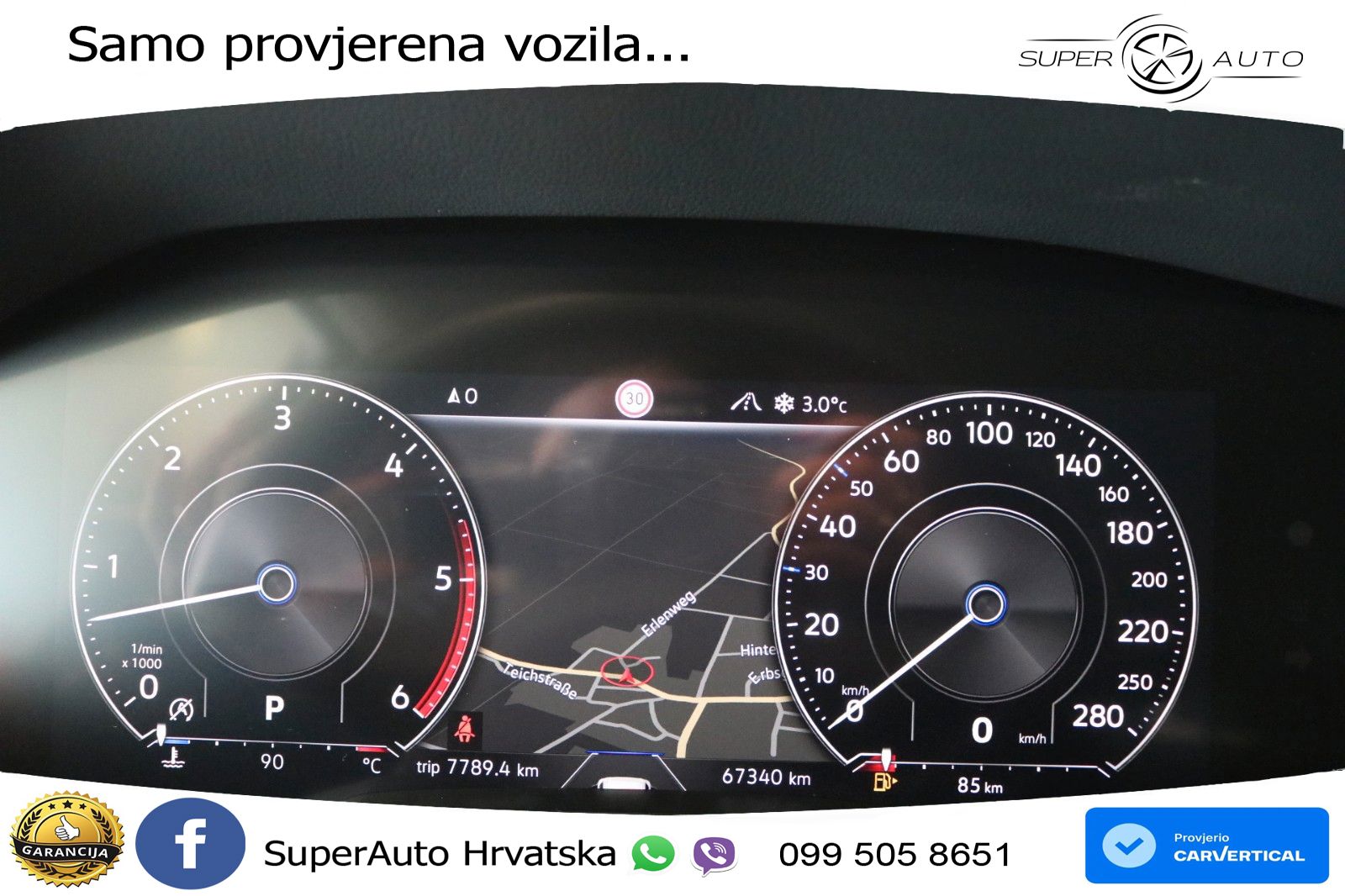 Volkswagen Touareg 3.0 V6 TDI (231 KS) 4MOTION Tiptronic R-Line ZRAČNI+ACC+4xGR SJED+KAM