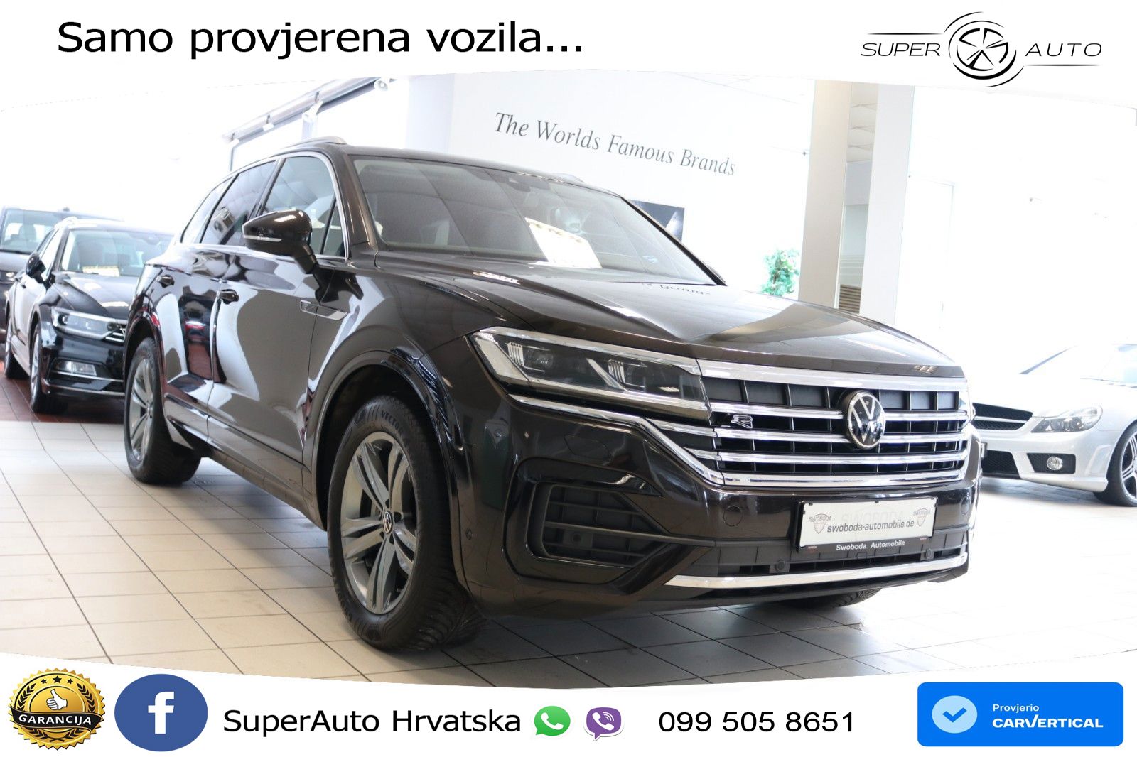 Volkswagen Touareg 3.0 V6 TDI (231 KS) 4MOTION Tiptronic R-Line ZRAČNI+ACC+4xGR SJED+KAM