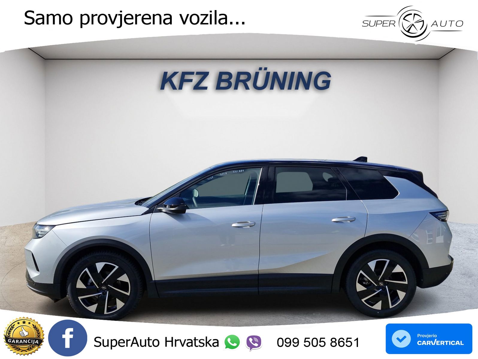 Opel Grandland 1.2 Turbo (145 KS) Hybrid eDCT GS LED+GR SJED+ACC