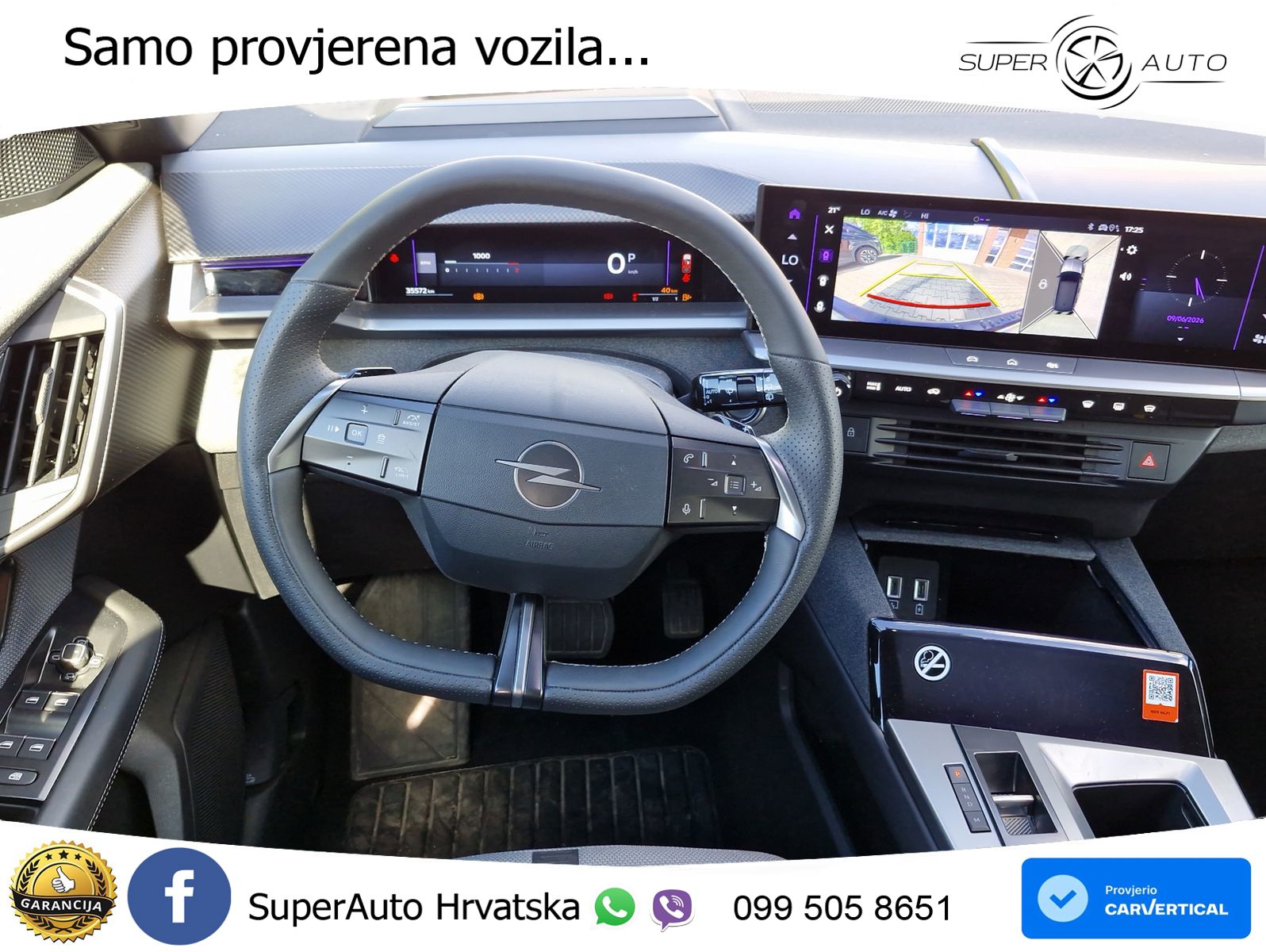 Opel Grandland 1.2 Turbo (145 KS) Hybrid eDCT GS LED+GR SJED+ACC