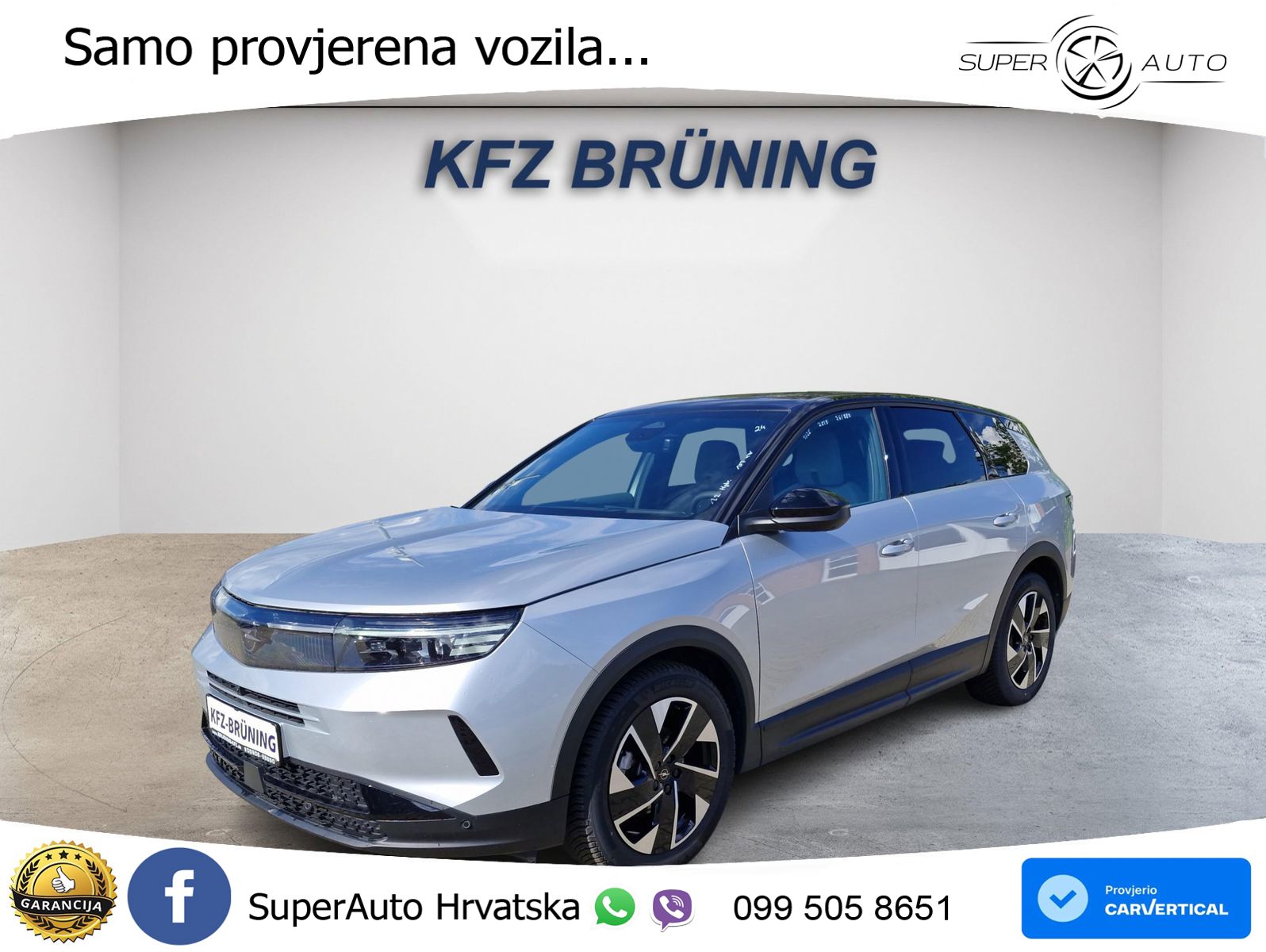 Opel Grandland 1.2 Turbo (145 KS) Hybrid eDCT GS LED+GR SJED+ACC