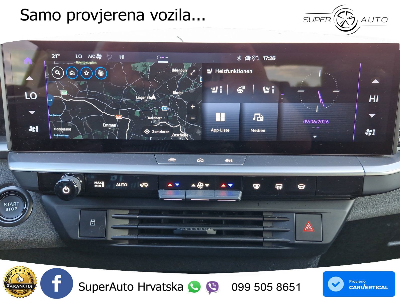 Opel Grandland 1.2 Turbo (145 KS) Hybrid eDCT GS LED+GR SJED+ACC