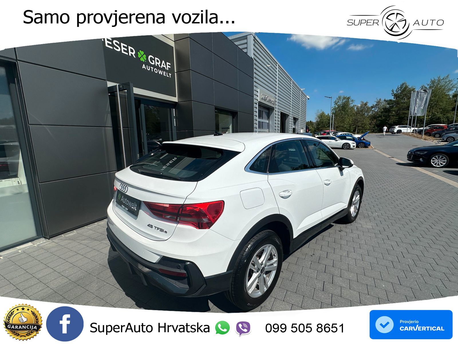 Audi Q3 Sportback 45 TFSIe (245 KS) S tronic
