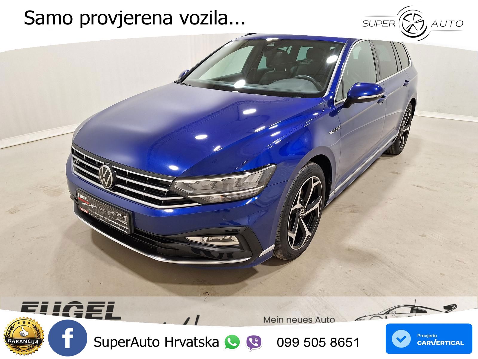 Volkswagen Passat Variant 2.0 TDI (200 KS) DSG R-Line LED+GR SJED+ACC